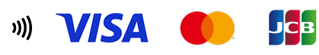 タッチ決済/VISA/MasterCard/JCB